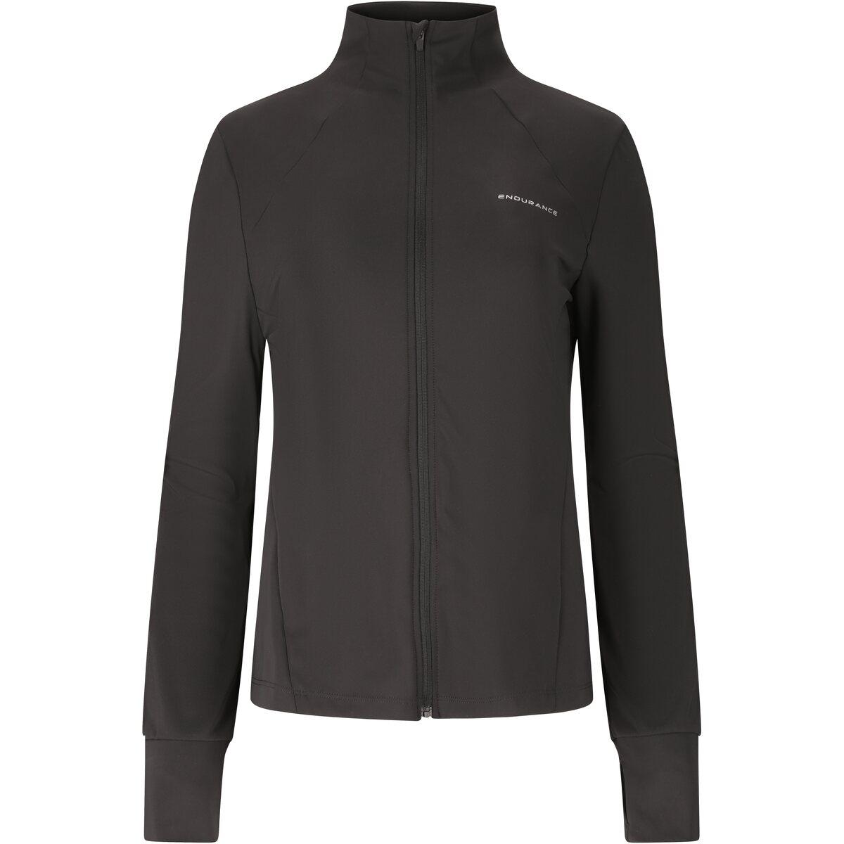 Endurance Molave Full Zip Løpetrøye Dame Black