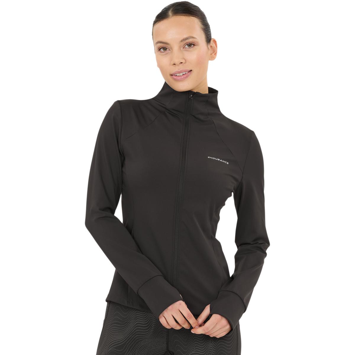Endurance Molave Full Zip Løpetrøye Dame Black