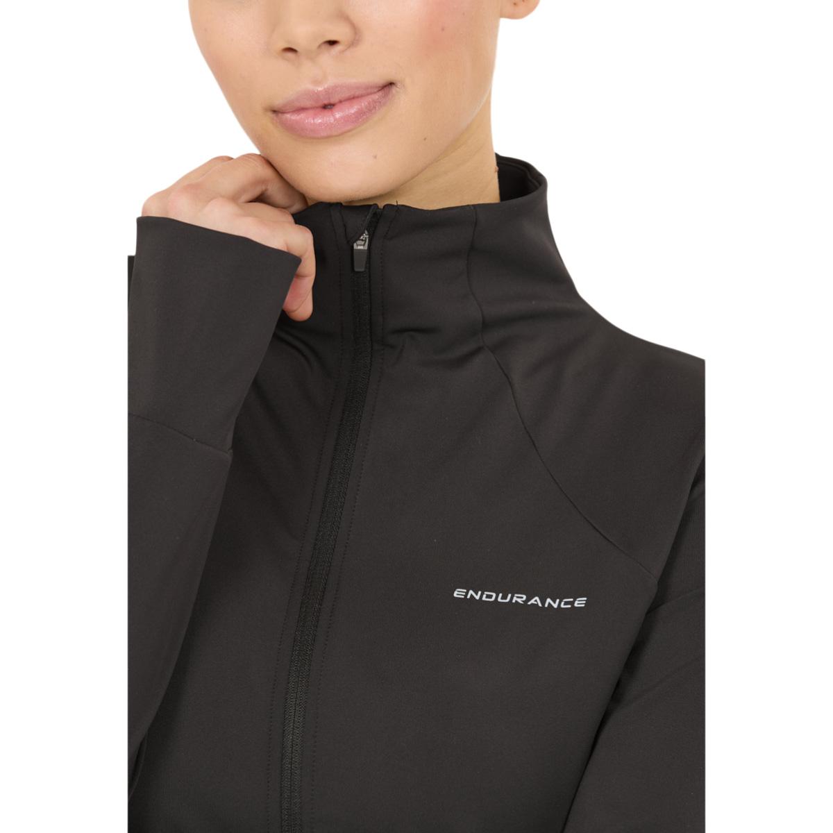 Endurance Molave Full Zip Løpetrøye Dame Black