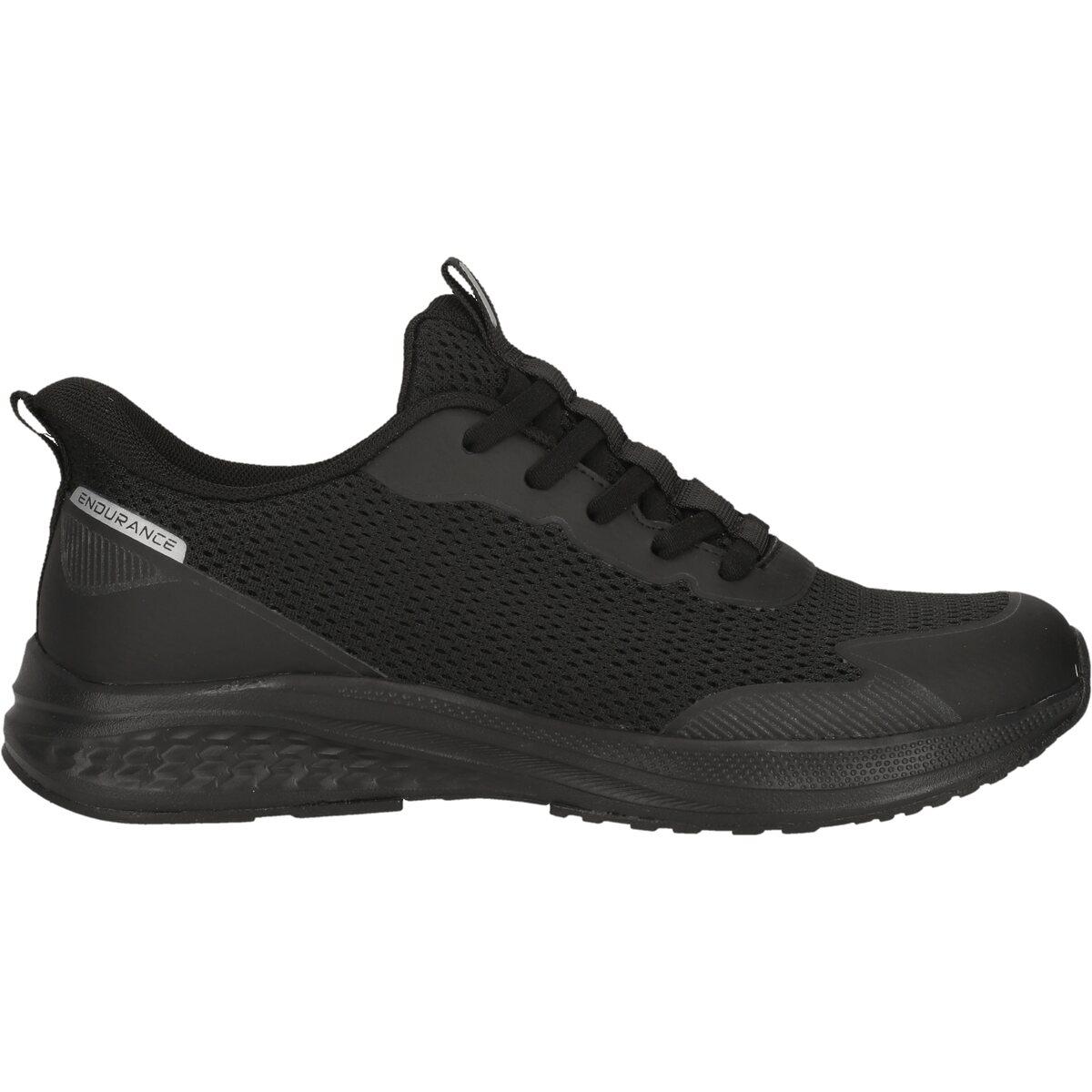 Endurance Badio StepGo Sneakers Unisex Black Solid