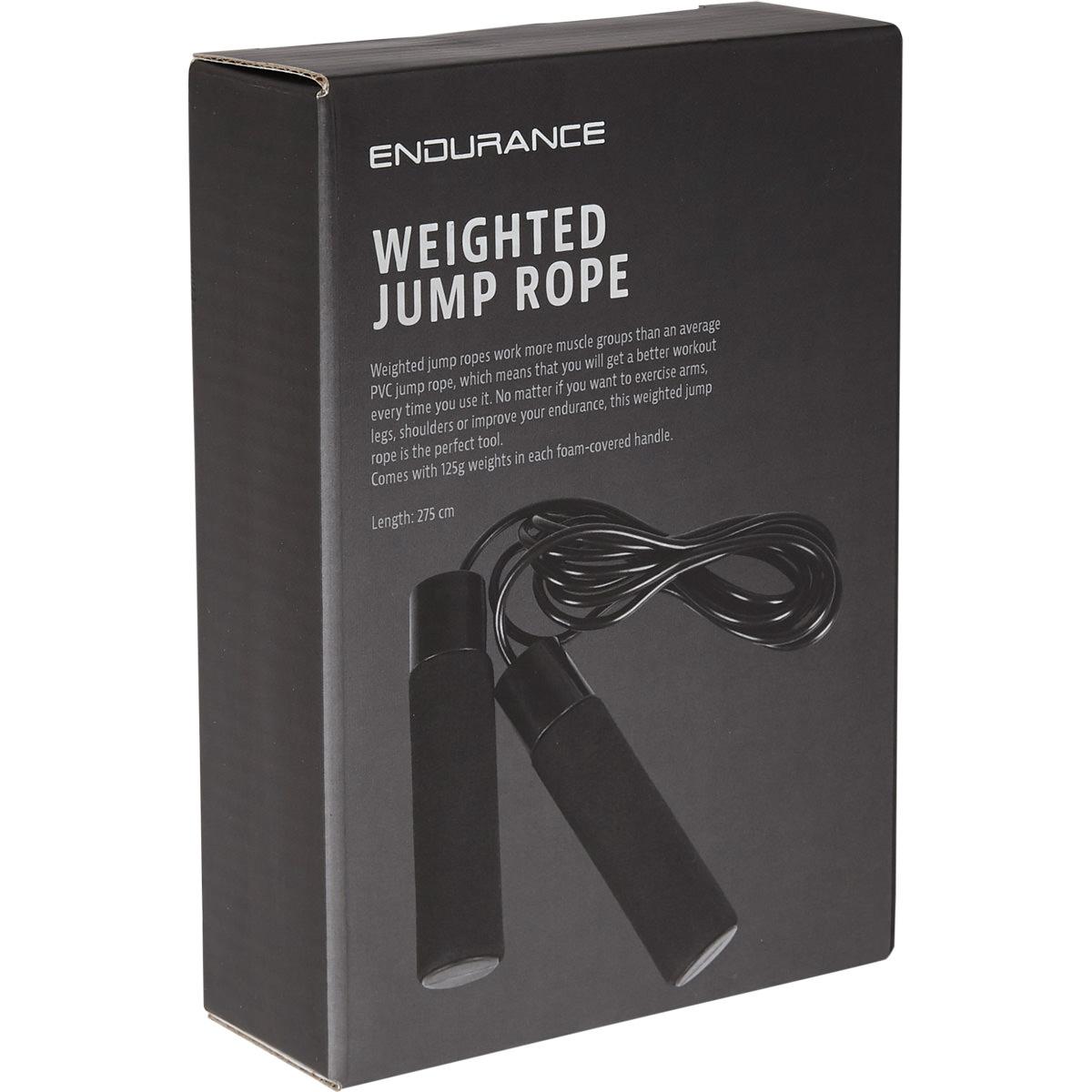 Endurance Hoppetau m/Vekt Black