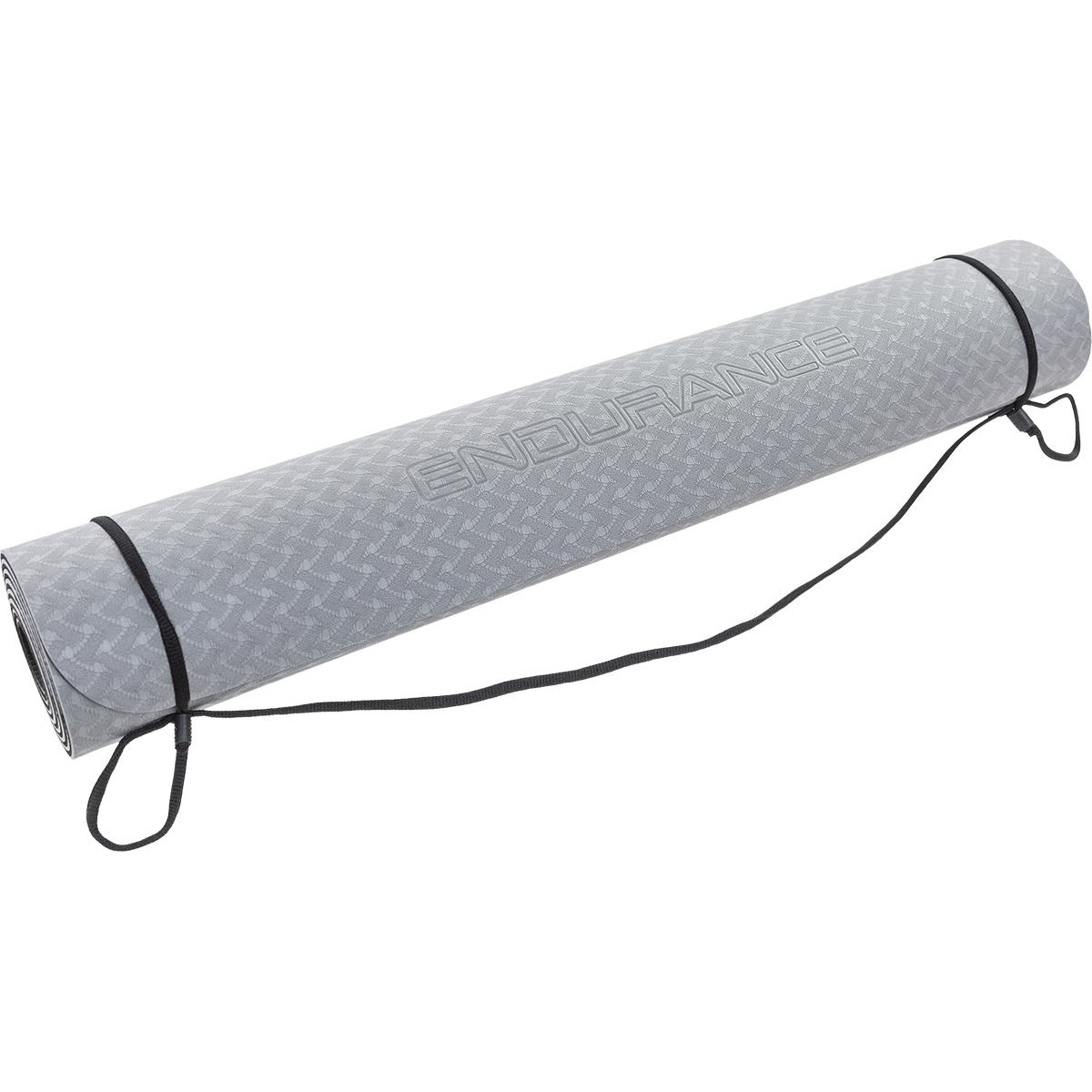 Endurance 4 mm Yoga Træningsmåtte Frost Gray