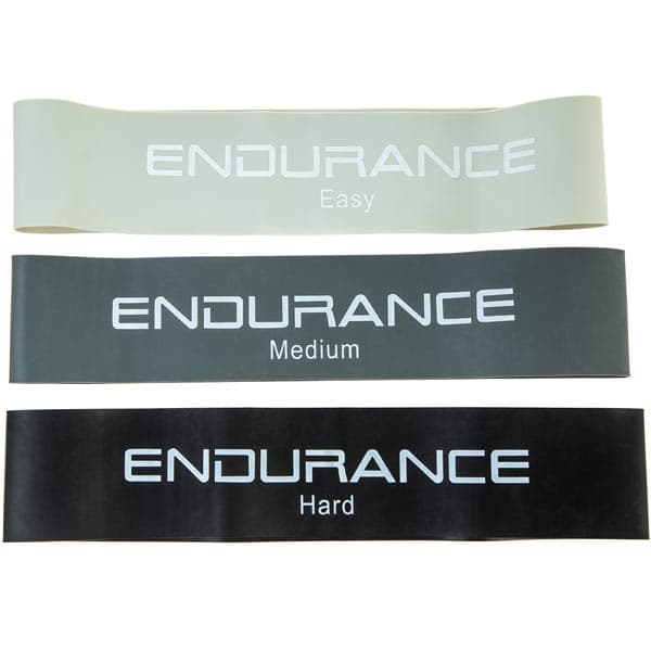 Endurance Mini Loop 3-Pack Treningselastikksett Multi Color