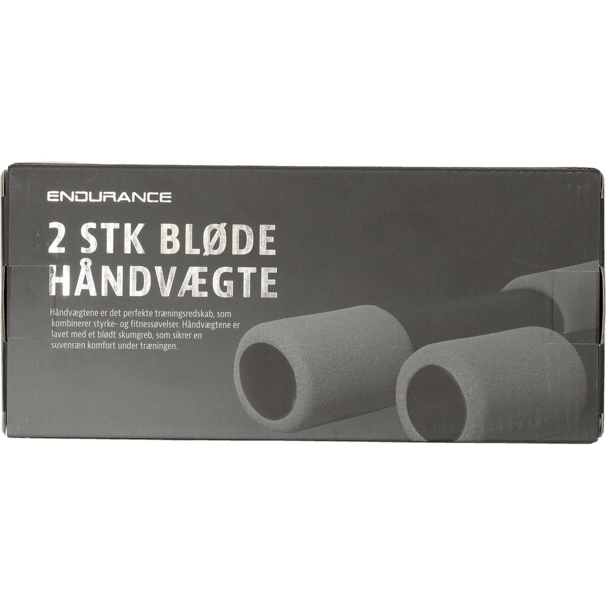 Endurance Soft 2x1,5 kg Håndvægte pearl grey