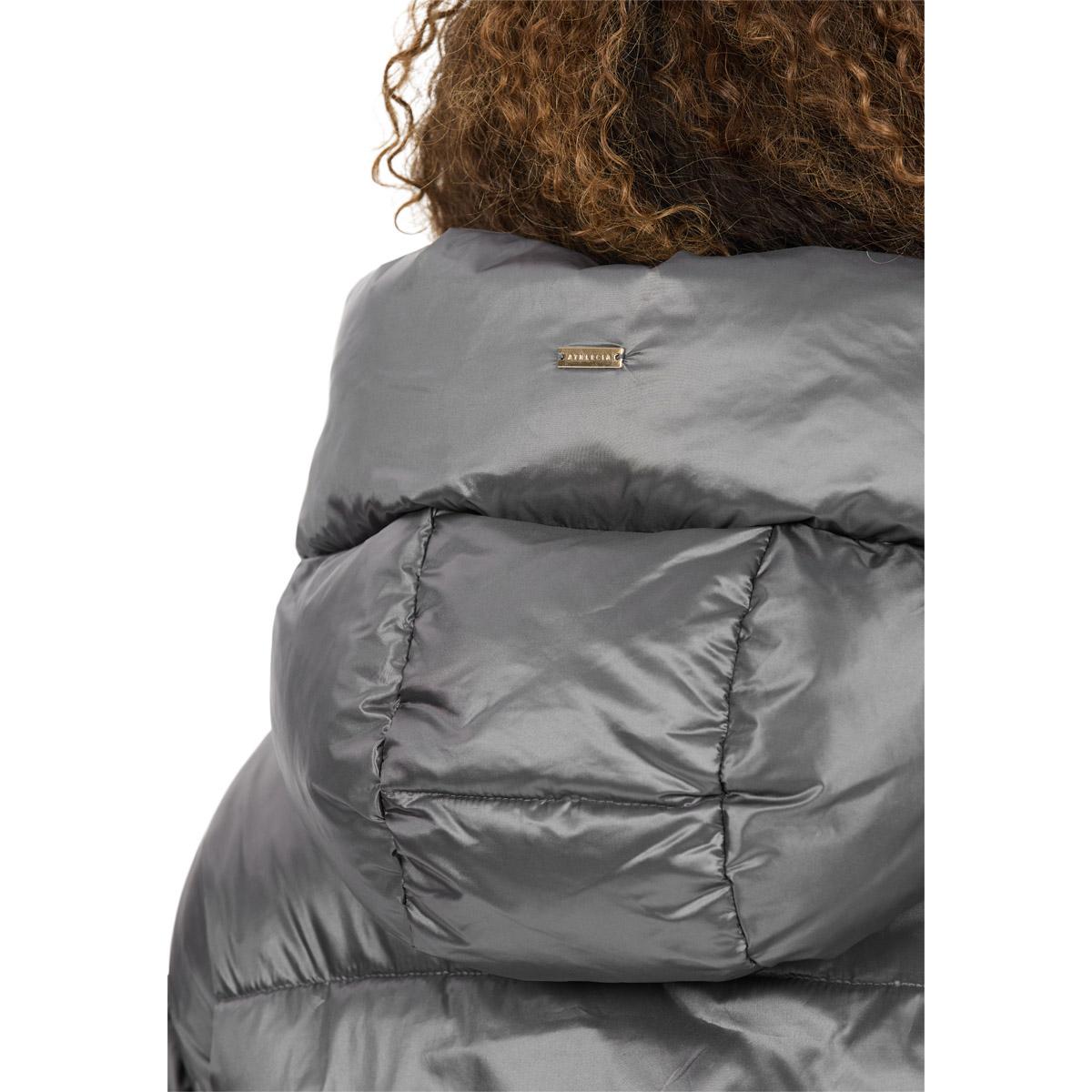 Athlecia Moriarty Puffer Vinterjakke Dame Dark Concrete