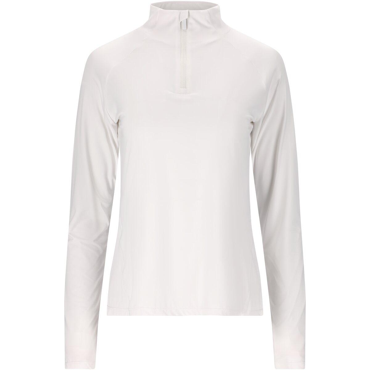 Athlecia Grina Half Zip Midlayer Treningstrøye Dame White