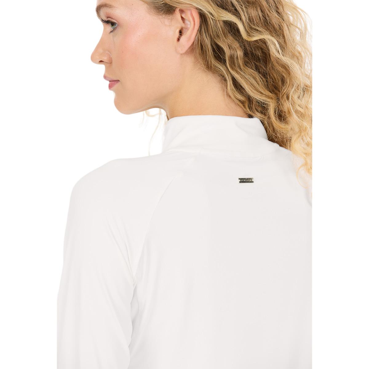 Athlecia Grina Half Zip Midlayer Treningstrøye Dame White
