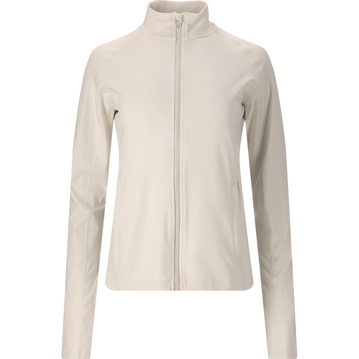 Athlecia Krosa Full Zip Treningsgenser Dame Vaporous Gray