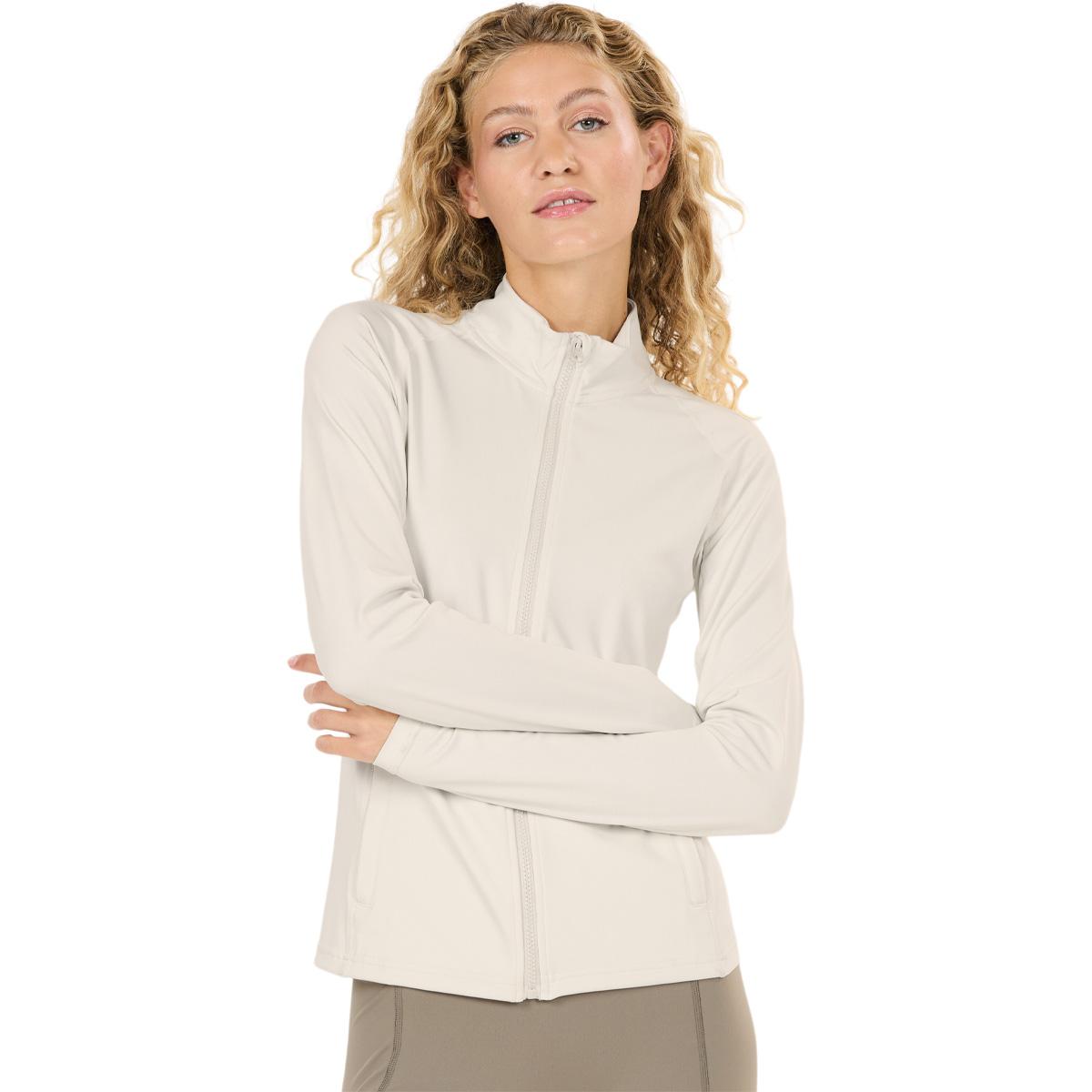 Athlecia Krosa Full Zip Treningsgenser Dame Vaporous Gray