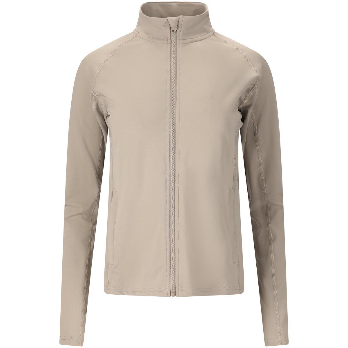 Athlecia Krosa Full Zip Treningsgenser Dame Light Heather