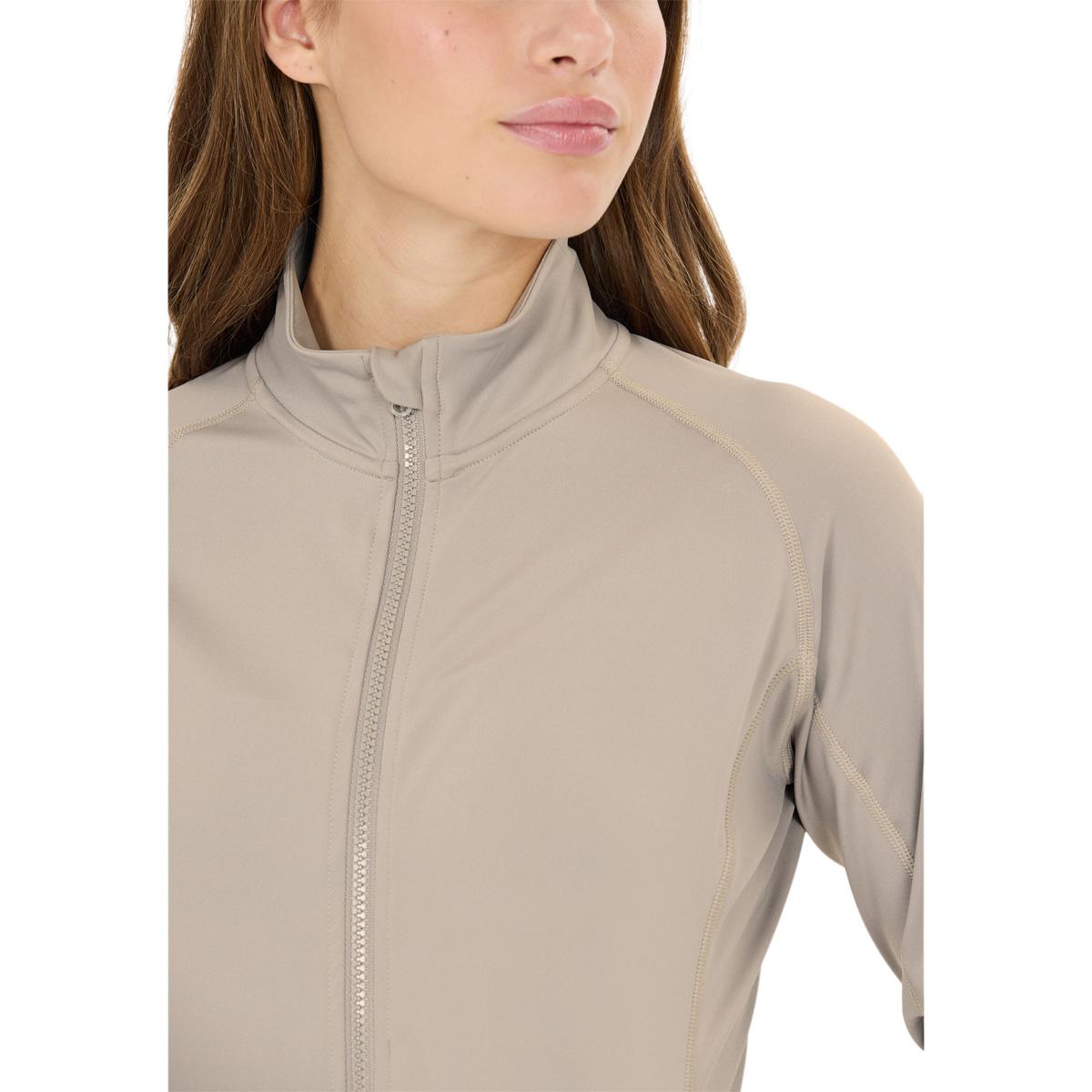 Athlecia Krosa Full Zip Treningsgenser Dame Light Heather