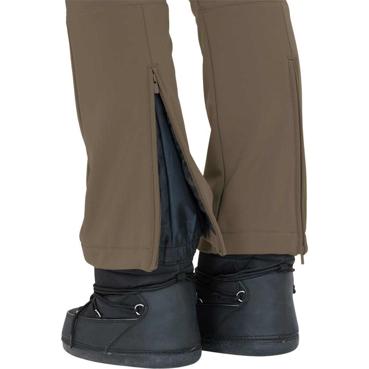 Athlecia Vikki Softshell Skibukser Dame Black Olive