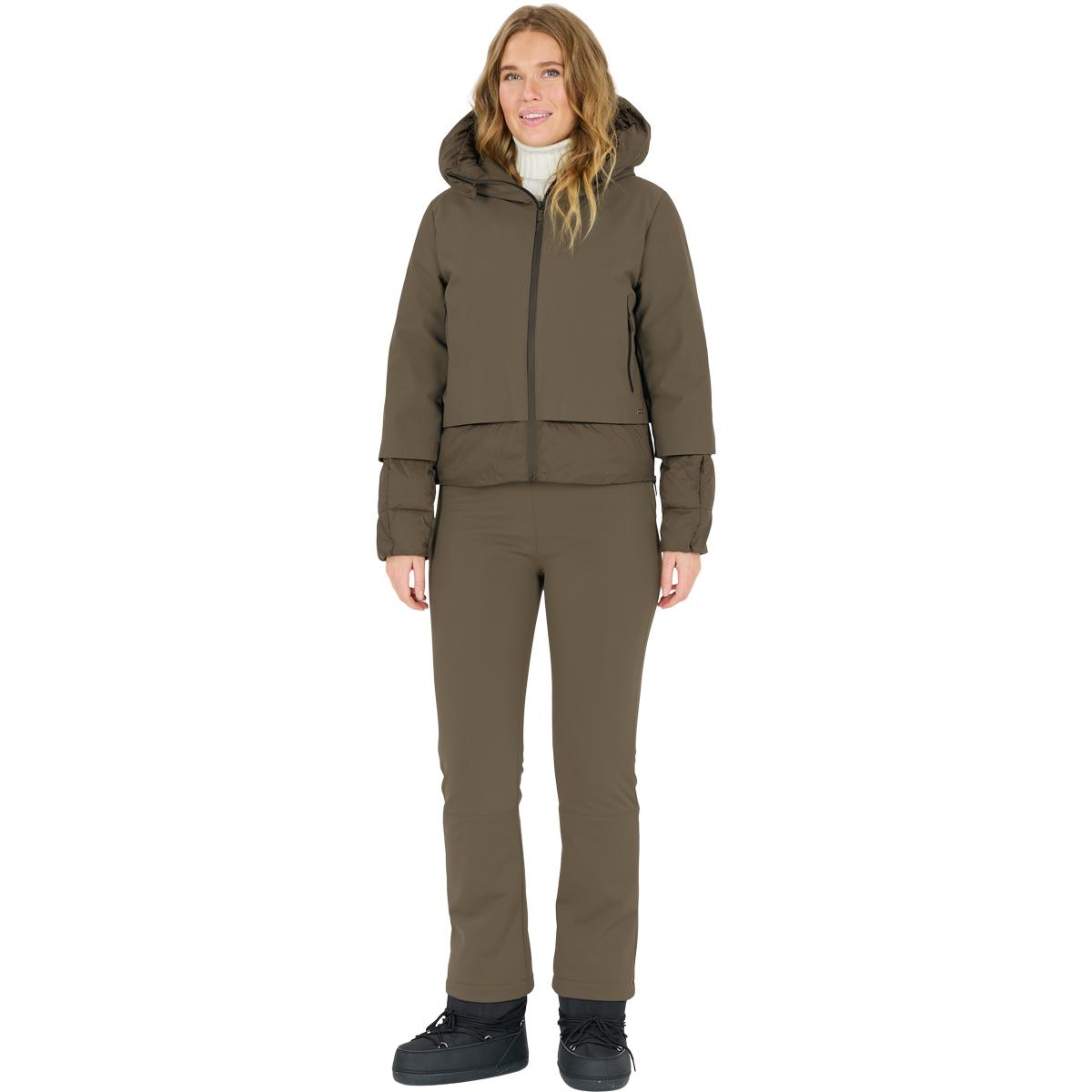 Athlecia Vikki Softshell Skibukser Dame Black Olive