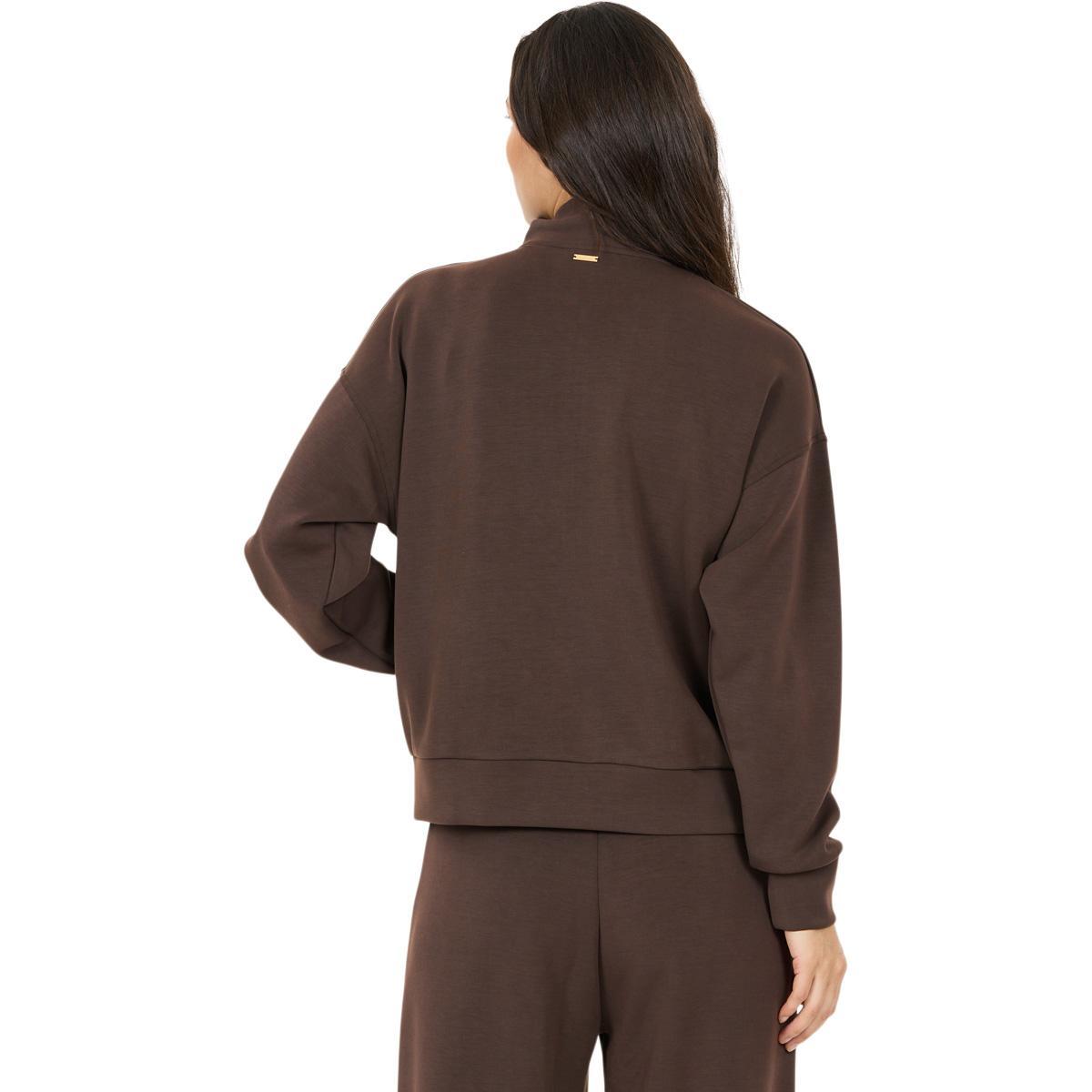 Athlecia Jillnana Half Zip Træningstrøje Dame Chocolate Torte