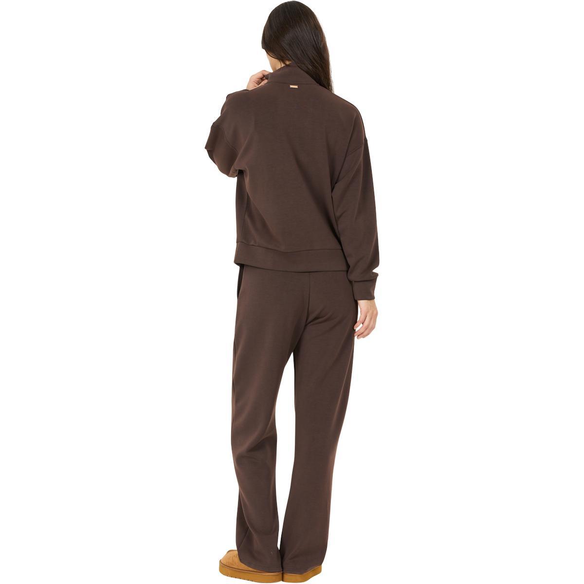 Athlecia Jillnana Half Zip Træningstrøje Dame Chocolate Torte