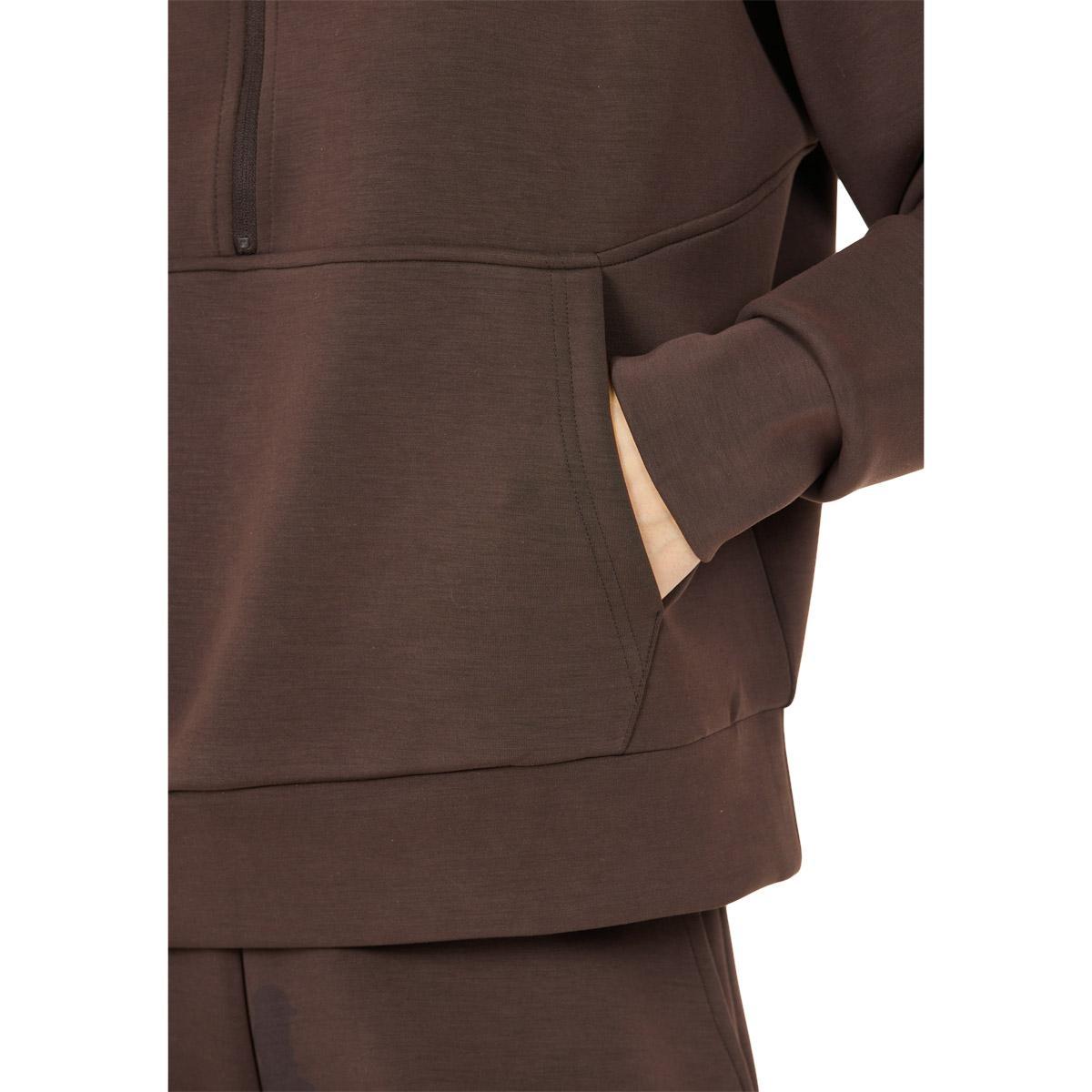 Athlecia Jillnana Half Zip Træningstrøje Dame Chocolate Torte