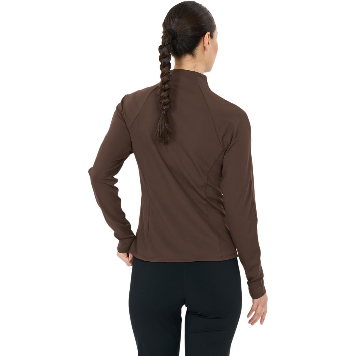 Athlecia Emarri Full Zip Treningsgenser Dame Chocolate Torte