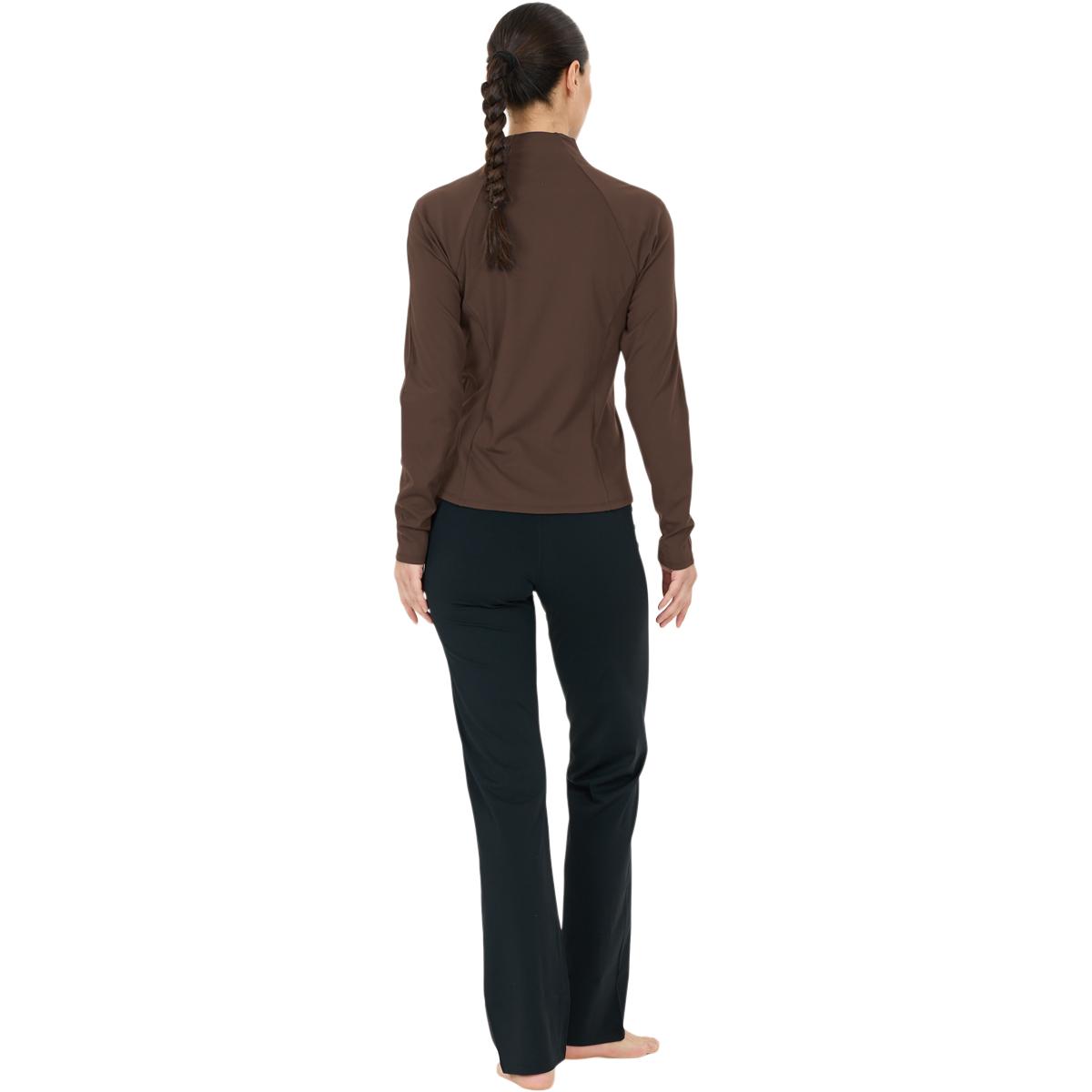 Athlecia Emarri Full Zip Treningsgenser Dame Chocolate Torte