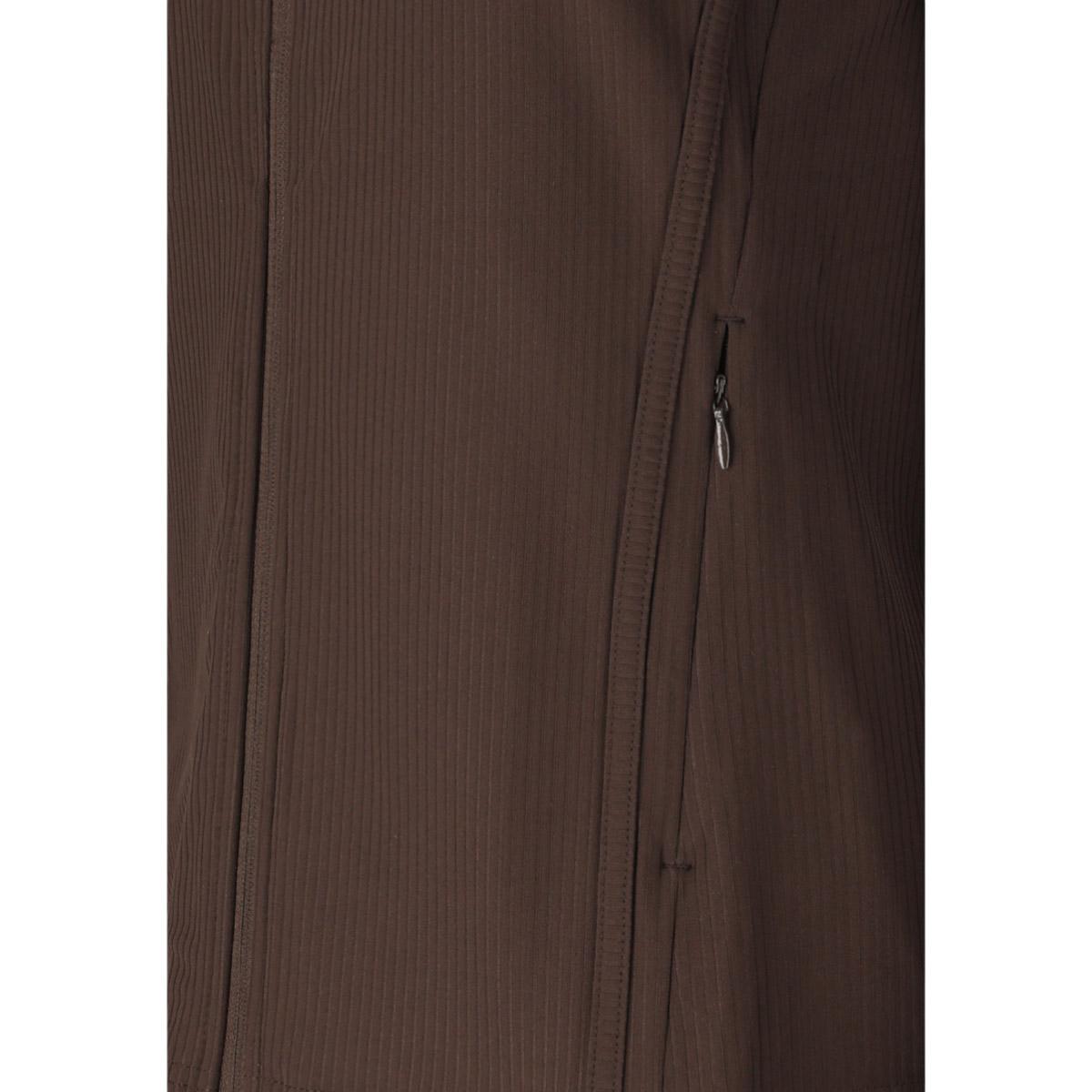 Athlecia Thrine Rib Full Zip Treningsgenser Dame Chocolate Torte