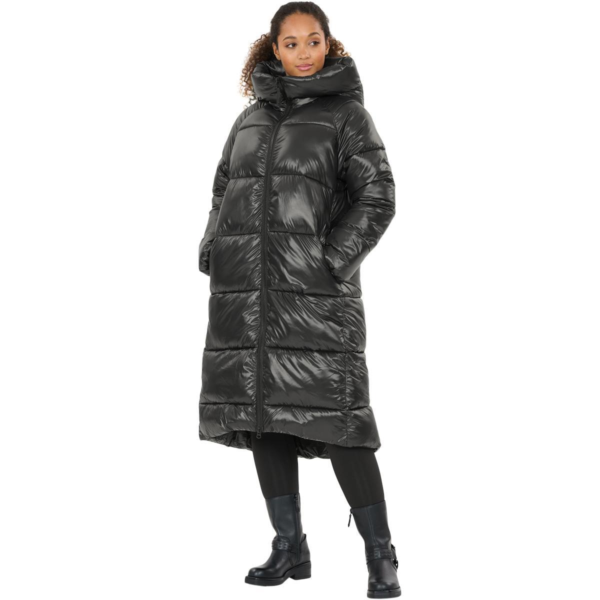 Athlecia Feida Parka Dynejakke Dame Black