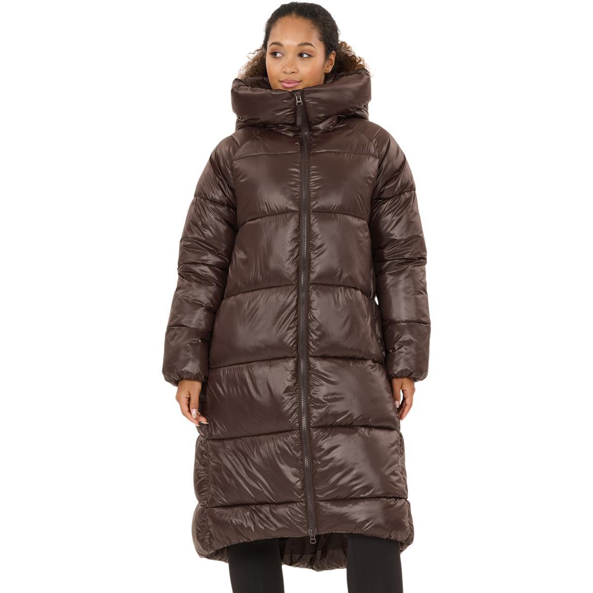 Athlecia Feida Parka Pufferjakke Dame Chocolate Torte