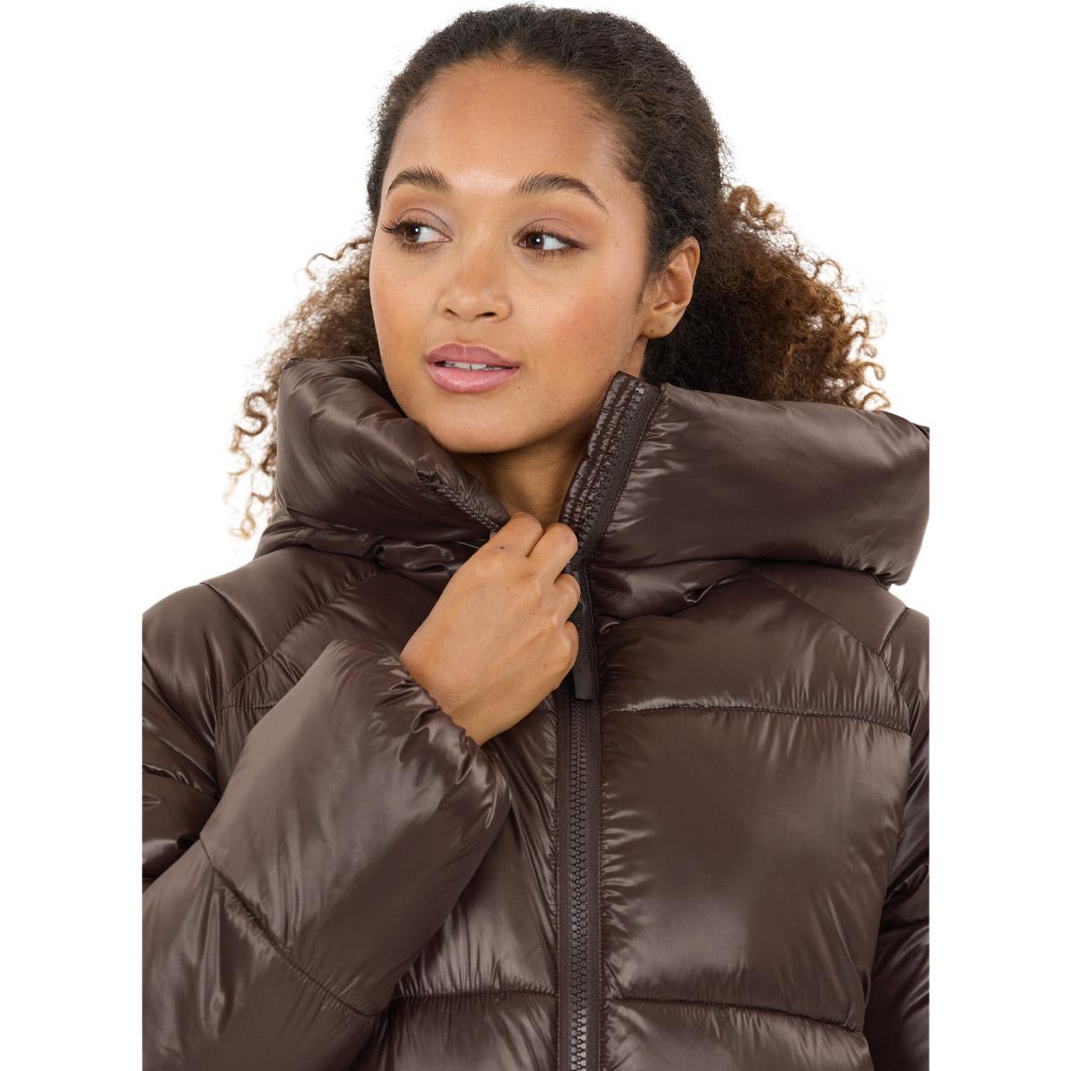 Athlecia Feida Parka Pufferjakke Dame Chocolate Torte
