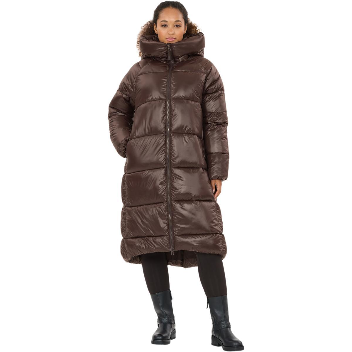 Athlecia Feida Parka Pufferjakke Dame Chocolate Torte