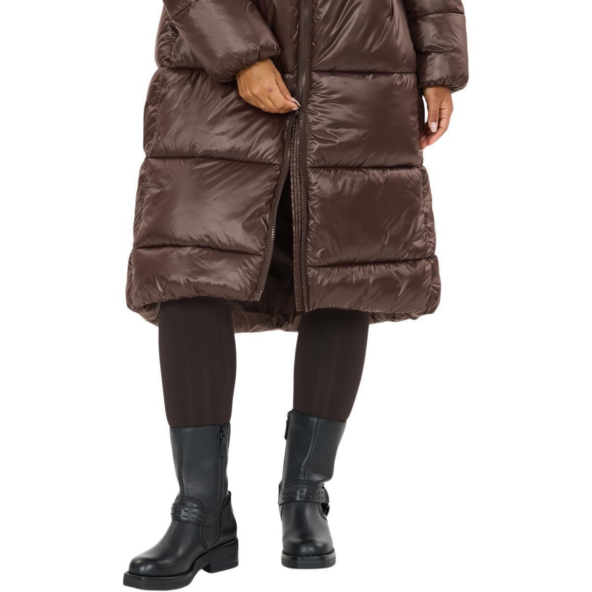Athlecia Feida Parka Pufferjakke Dame Chocolate Torte