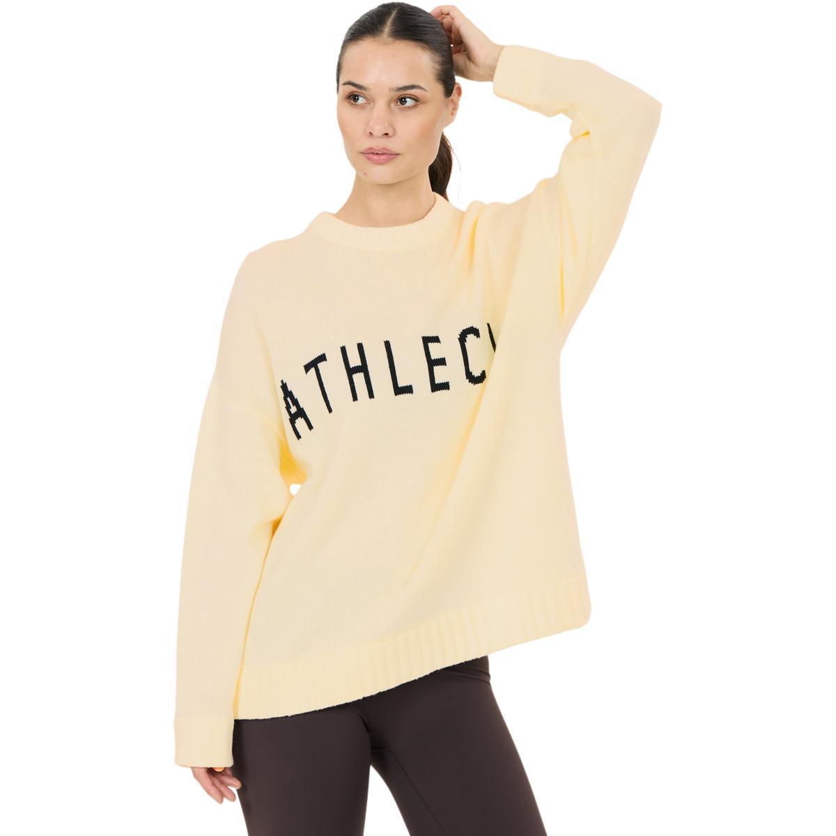 Athlecia Lyda Strikkegenser Dame Whisper White