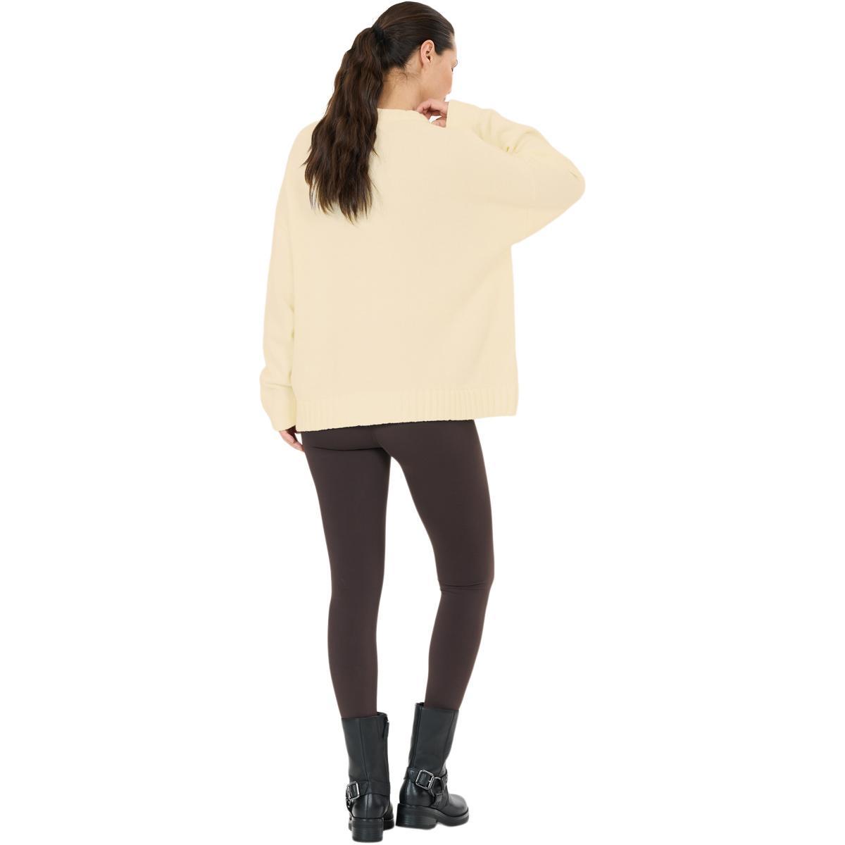 Athlecia Lyda Strikkegenser Dame Whisper White