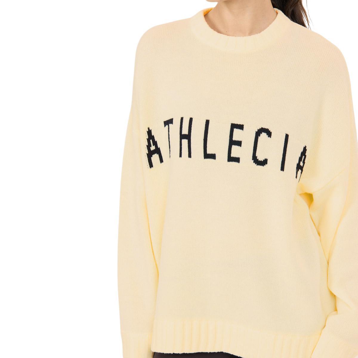 Athlecia Lyda Strikkegenser Dame Whisper White