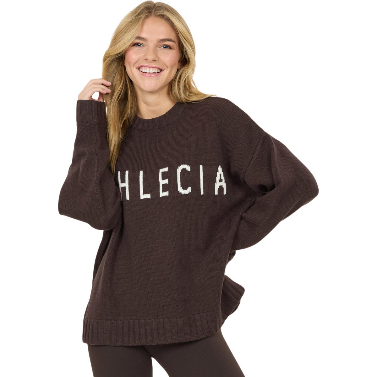 Athlecia Lyda Strikkegenser Dame Chocolate Torte