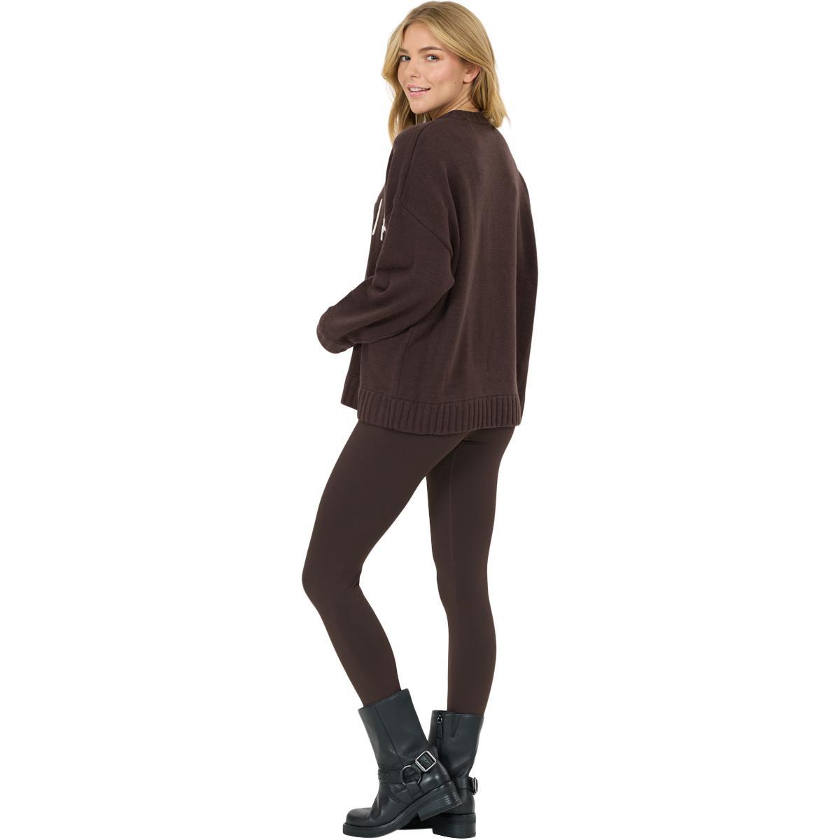 Athlecia Lyda Strikkegenser Dame Chocolate Torte