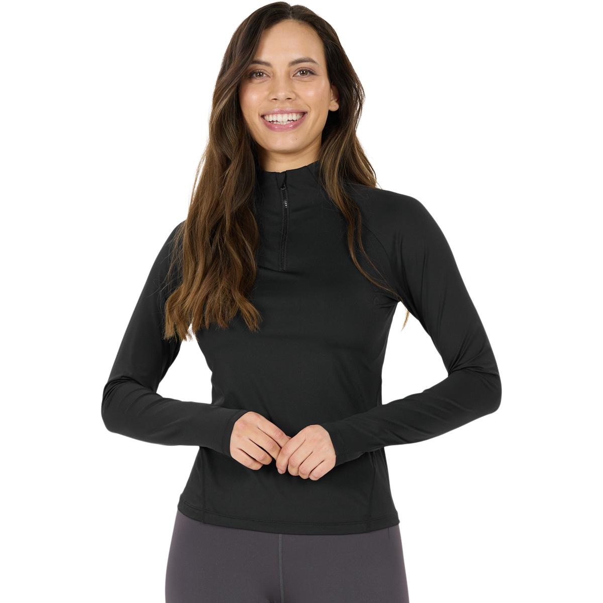 Athlecia Grina v2 Half Zip Treningstrøye Dame Black