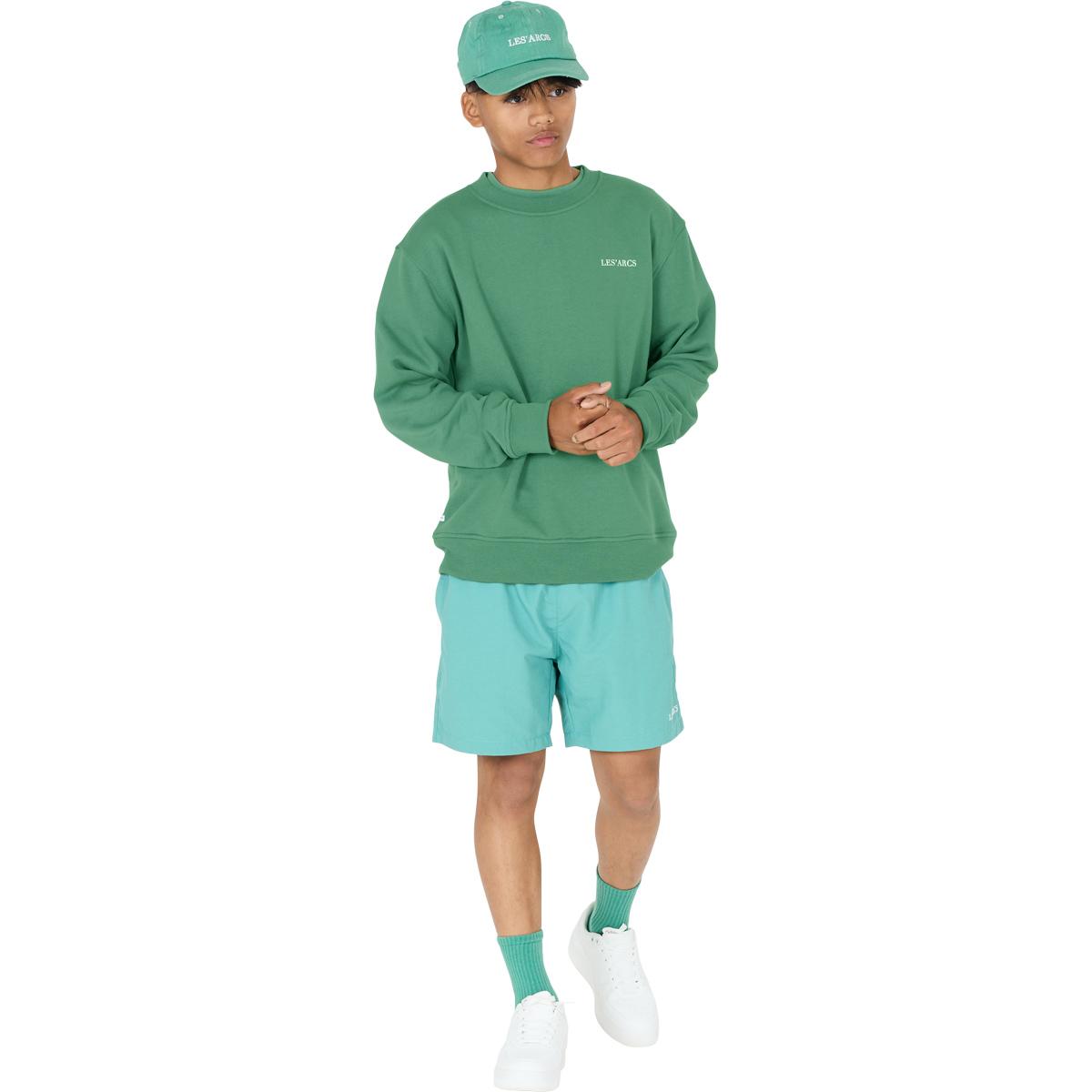 LES'ARCS Deasach Sweatshirt Børn Bottle Green
