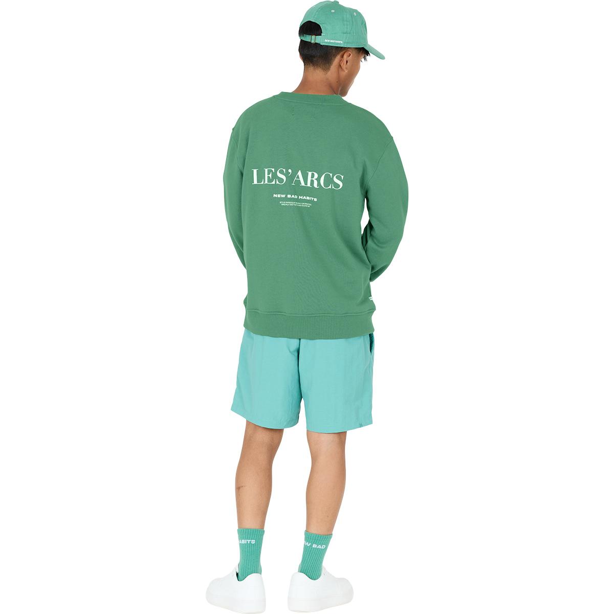 LES'ARCS Deasach Sweatshirt Børn Bottle Green