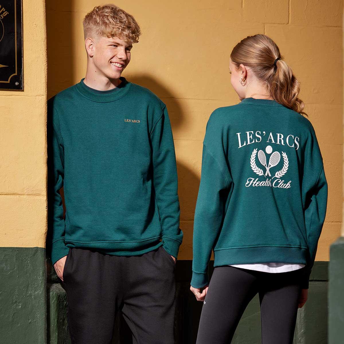 LES'ARCS Celinda Sweatshirt Børn Sea Moss