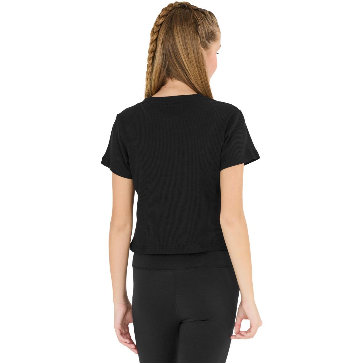LES’ARCS Ashtyn Cropped T-shirt Børn Black