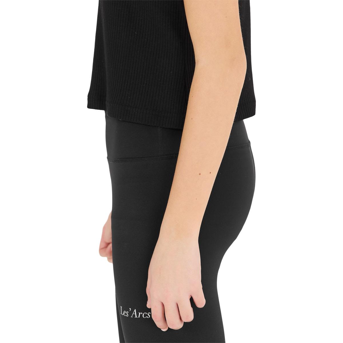 LES’ARCS Ashtyn Cropped T-shirt Børn Black