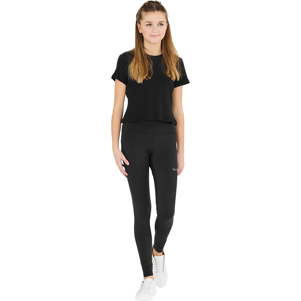 LES’ARCS Ashtyn Cropped T-shirt Børn Black