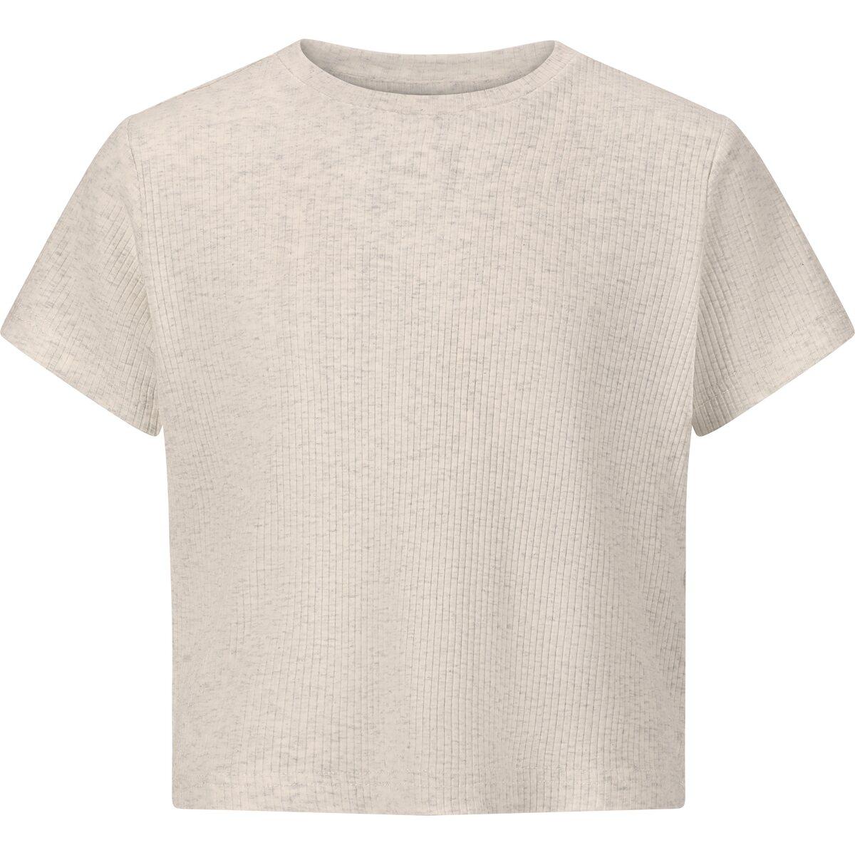 LES’ARCS Ashtyn Cropped T-shirt Børn Light Grey Melange