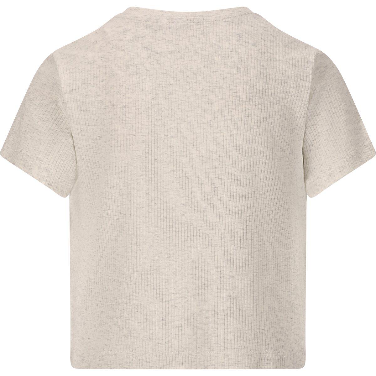 LES’ARCS Ashtyn Cropped T-shirt Børn Light Grey Melange