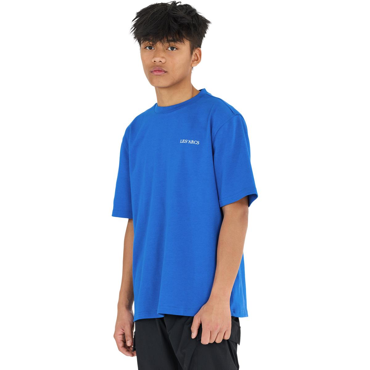 LES’ARCS Tynan Graphic T-shirt Børn Lapis Blue