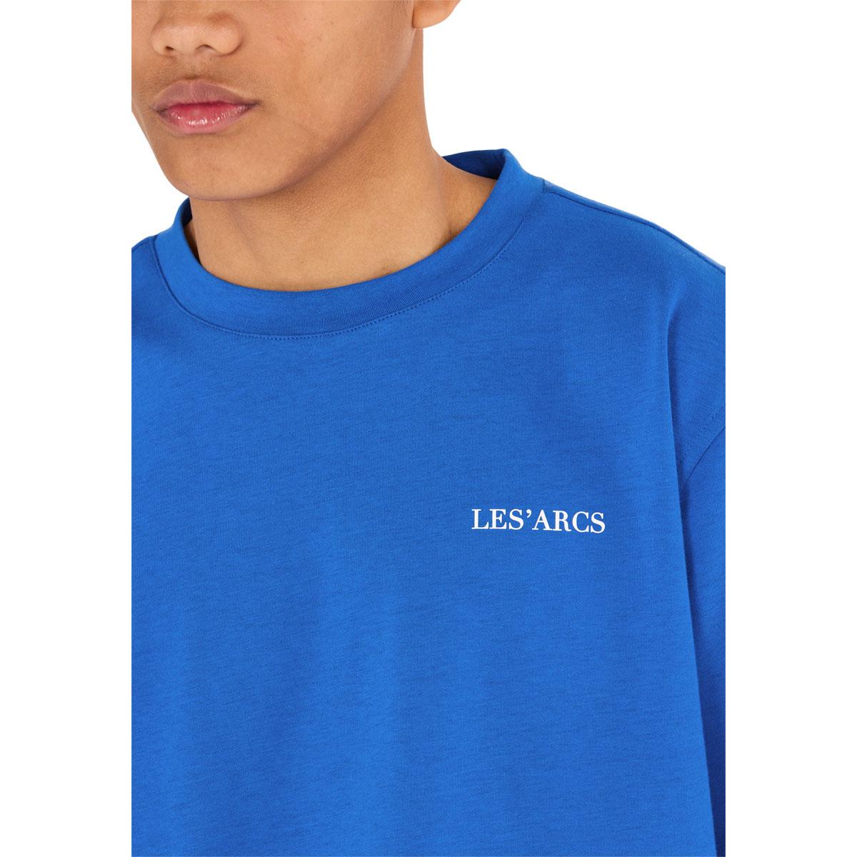 LES’ARCS Tynan Graphic T-shirt Børn Lapis Blue