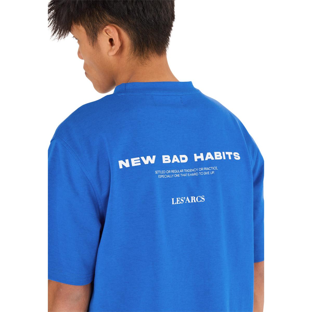 LES’ARCS Tynan Graphic T-shirt Børn Lapis Blue