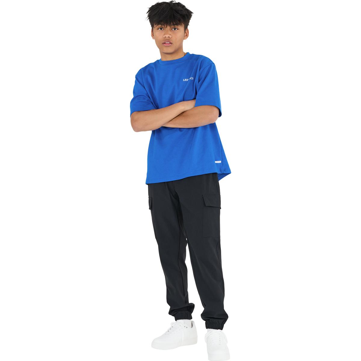 LES’ARCS Tynan Graphic T-shirt Børn Lapis Blue