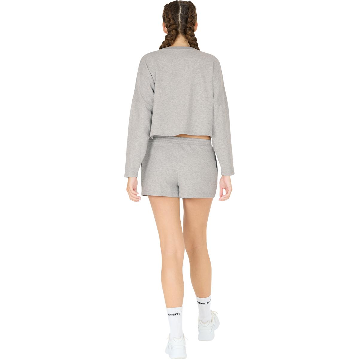 LES’ARCS Clairen Crew Neck Sweatshirt Børn Light Grey Melange