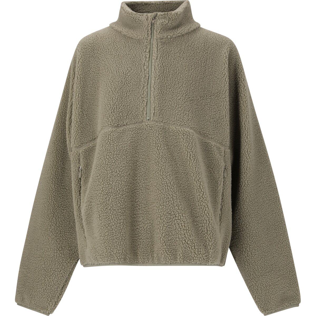 LES'ARCS Kathleen Half Zip Fleecetrøje Børn Forest Fog