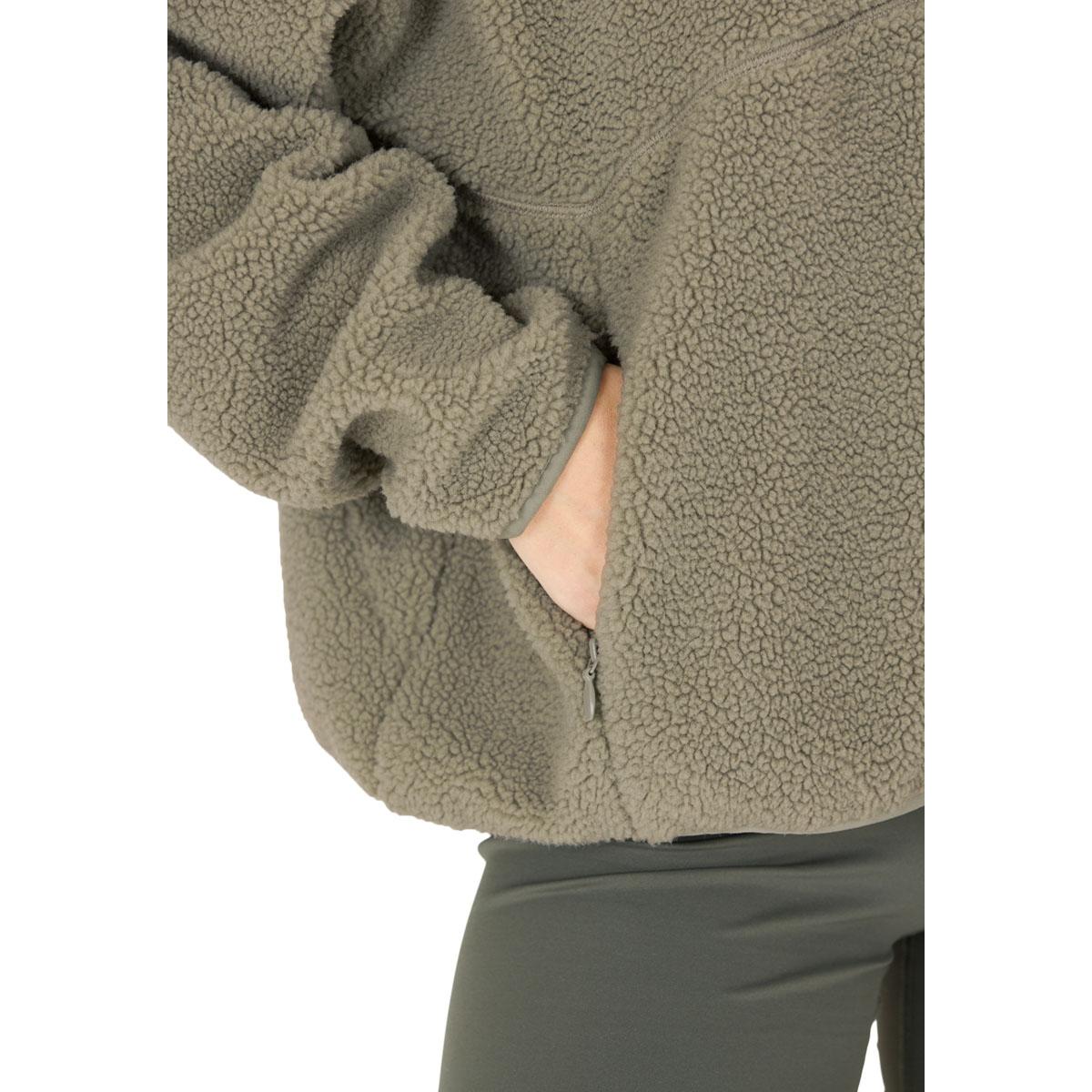 LES'ARCS Kathleen Half Zip Fleecetrøje Børn Forest Fog