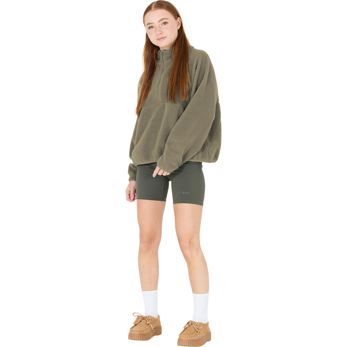 LES'ARCS Kathleen Half Zip Fleecetrøje Børn Forest Fog